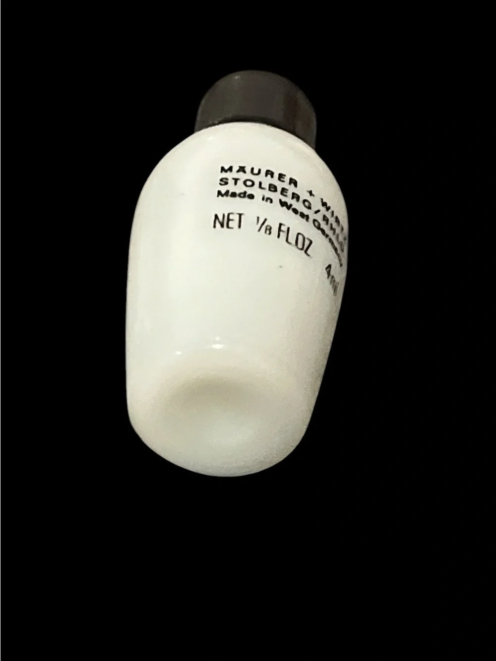Rare VTG TABAC Original Eau de Cologne Collectible Empty Bottle West Germany